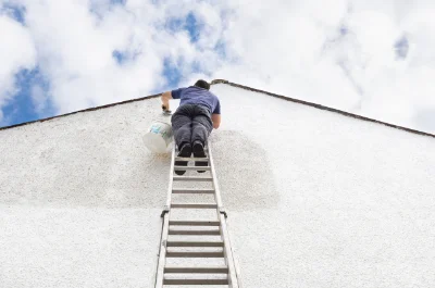 Peinture extérieure au Thoult-Trosnay — façades et ravalement